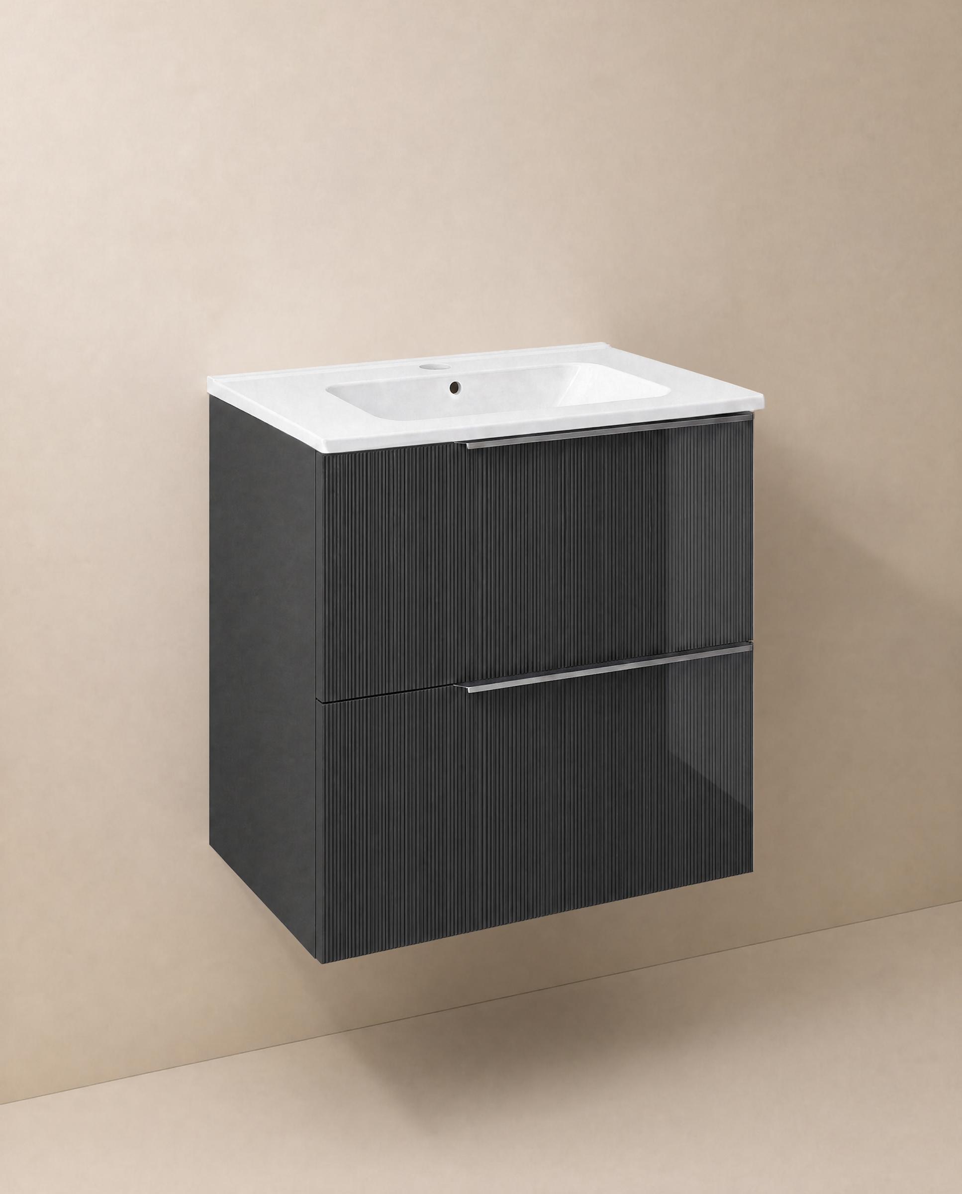 Imagen 0 de Mueble Compacto Suspendido de 60cm. Cosmic Negro
