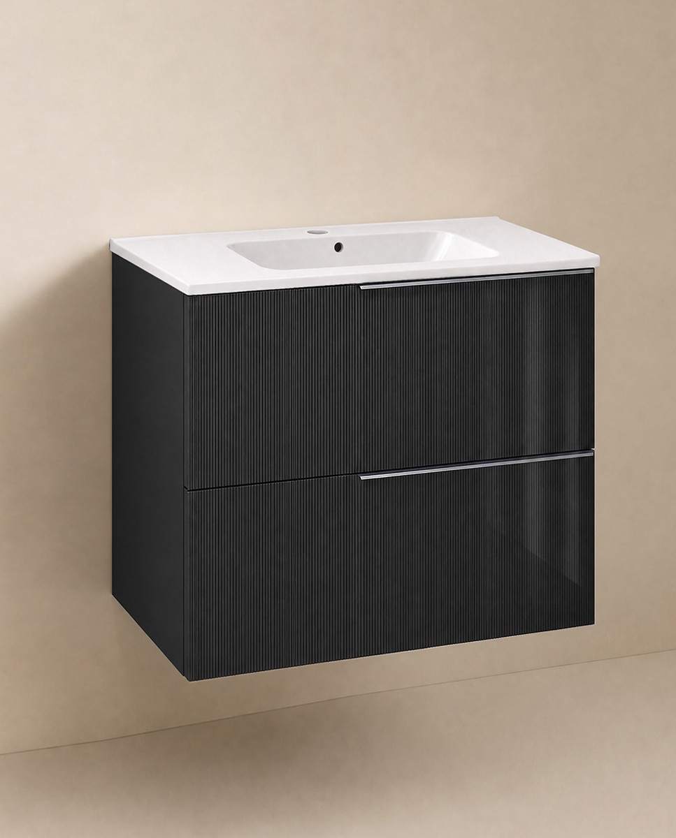 Imagen 0 de Mueble Compacto Suspendido de 80cm. Cosmic Negro