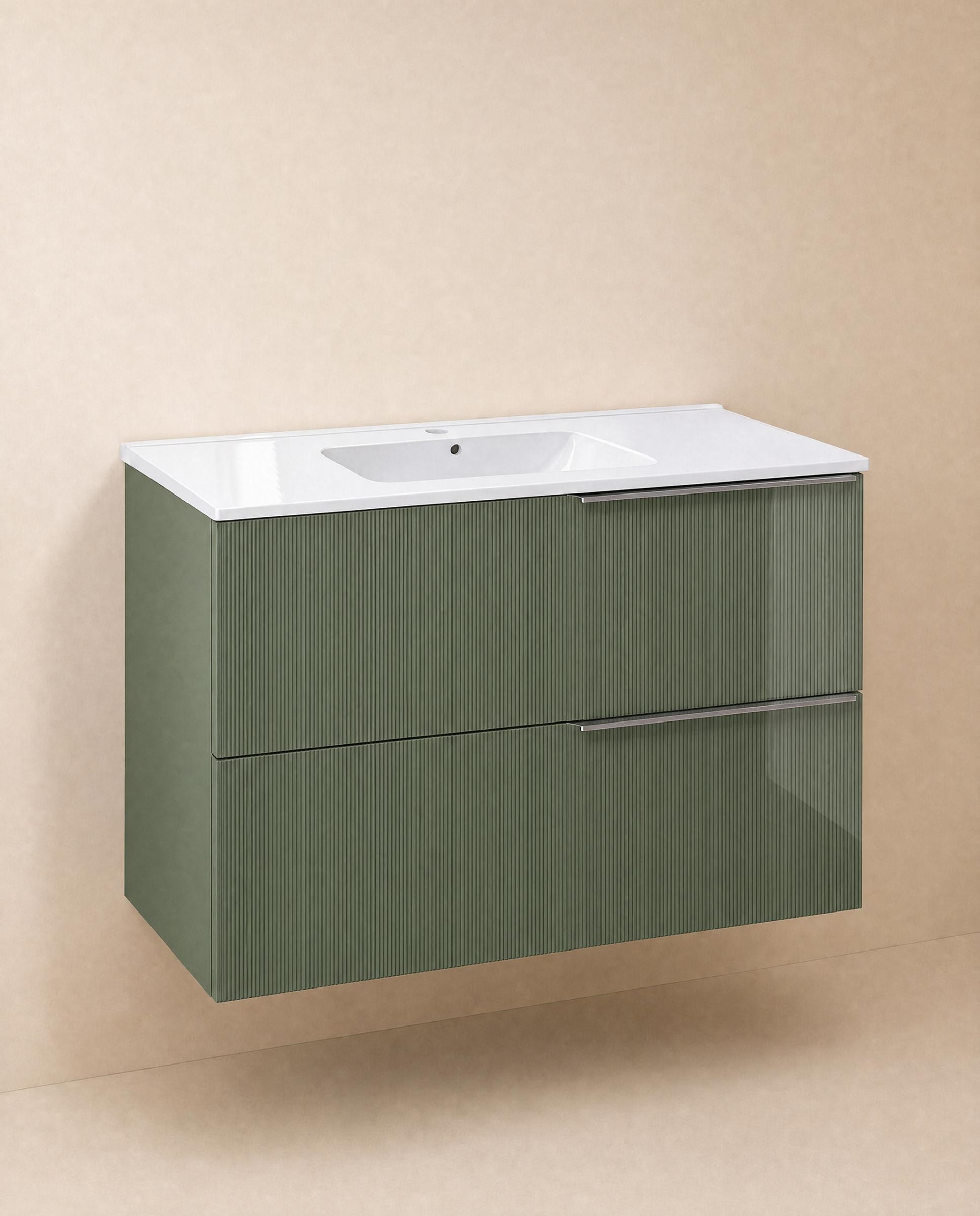 Imagen 0 de Mueble Compacto Suspendido de 100cm. Cosmic Verde