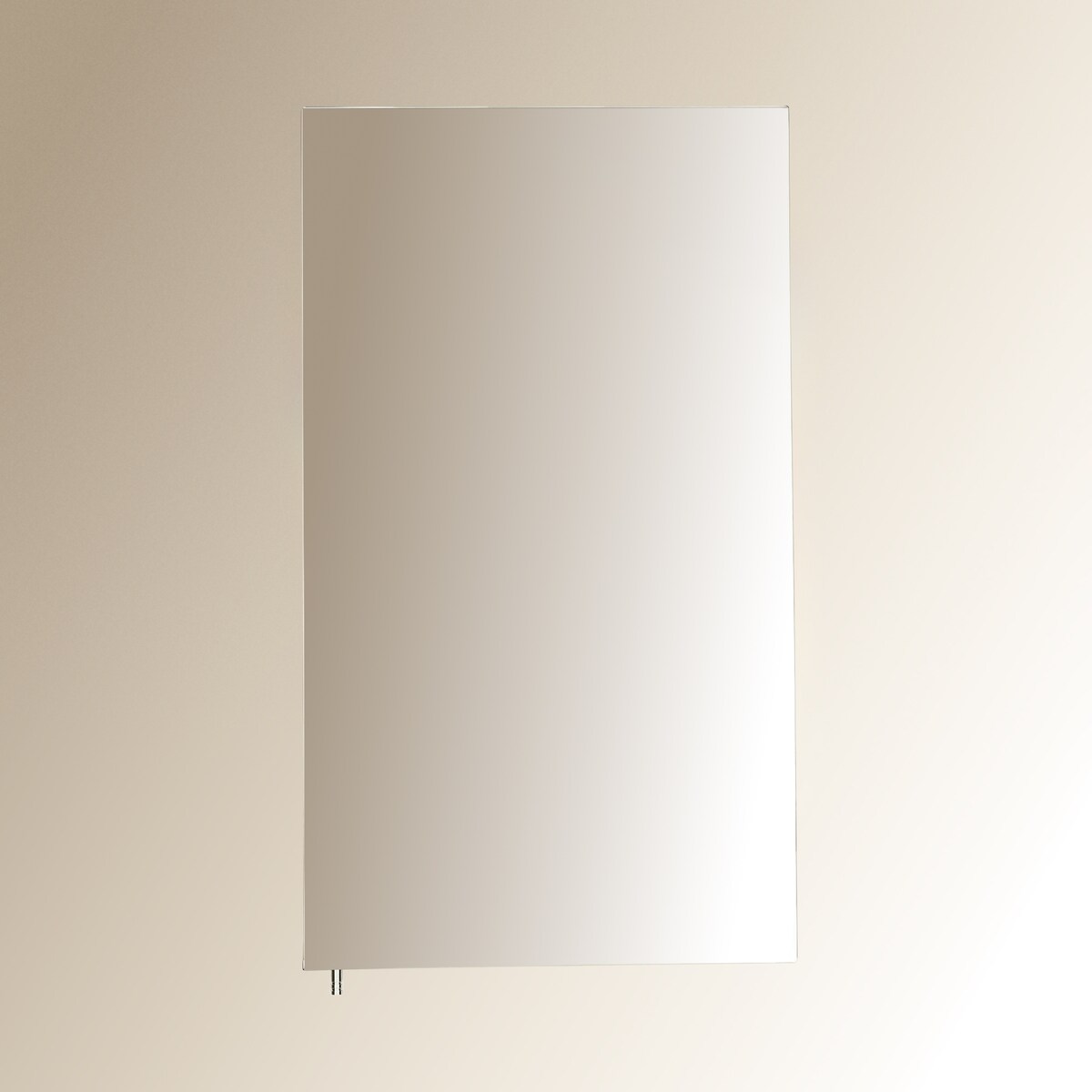 Espelho de camarim de casa de banho com 1 porta Dallas Aço-3