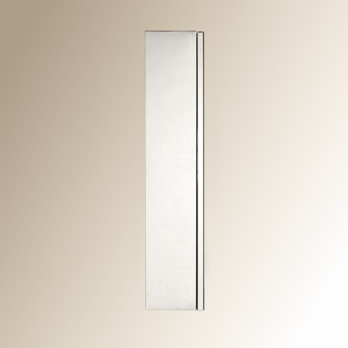 Espelho de camarim de casa de banho com 1 porta Dallas Aço-4