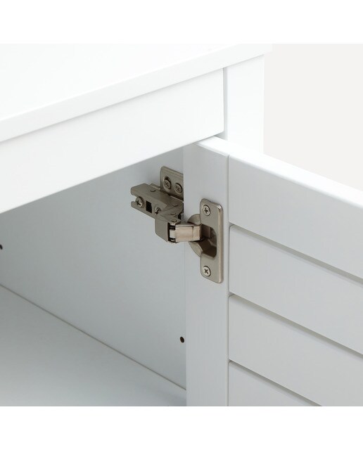Móvel de Casa de Banho de Parede White II Branco-6