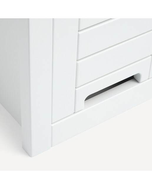 Móvel de Casa de Banho de Parede White II Branco-7