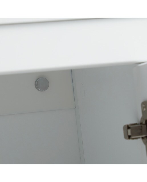 Móvel de Casa de Banho de Parede White II Branco-8