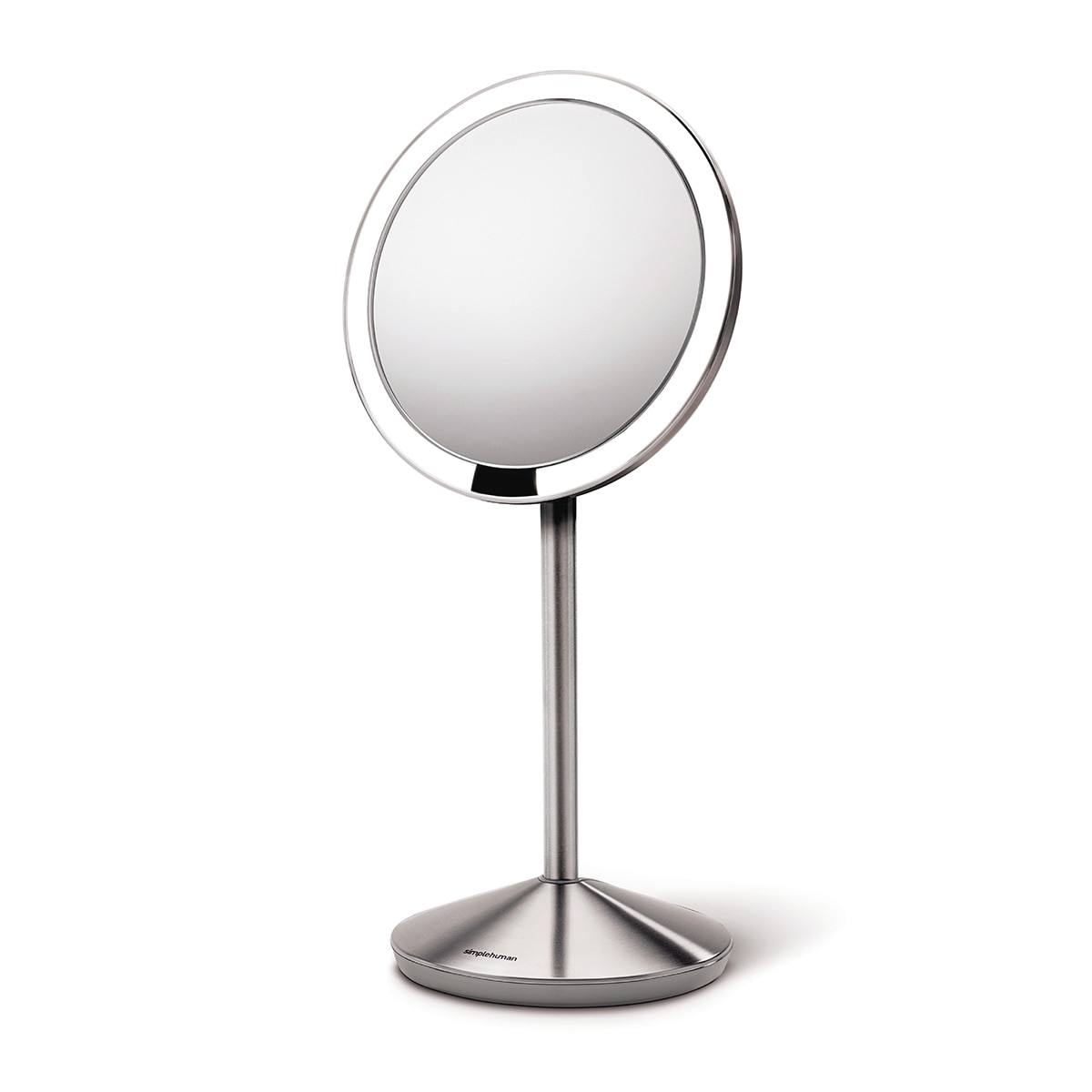 Espelho de aumento com sensor e estojo de viagem Simplehuman Aço fosco-4