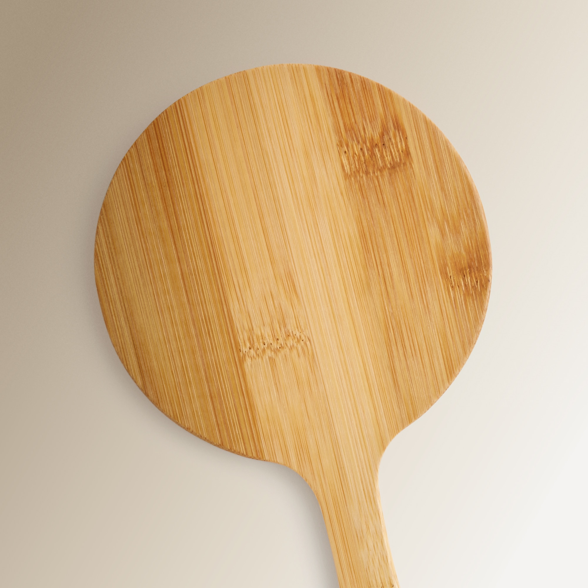 Espelho Cosmético de Mão de Bambu Kida Natural-2