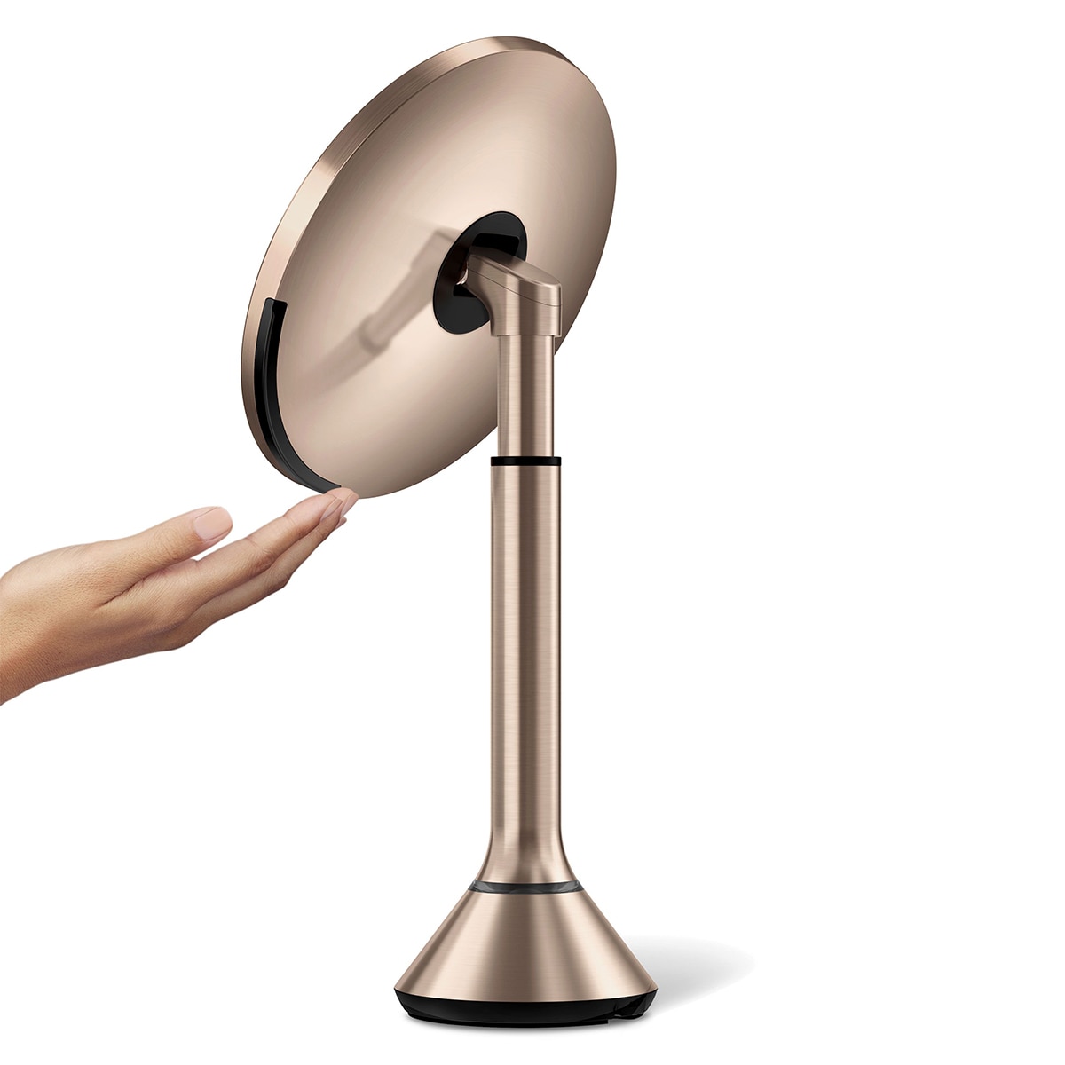Imagen 3 de Espejo cosmético de sobremesa LED con sensor Simplehuman - Rosa oro Rosa oro