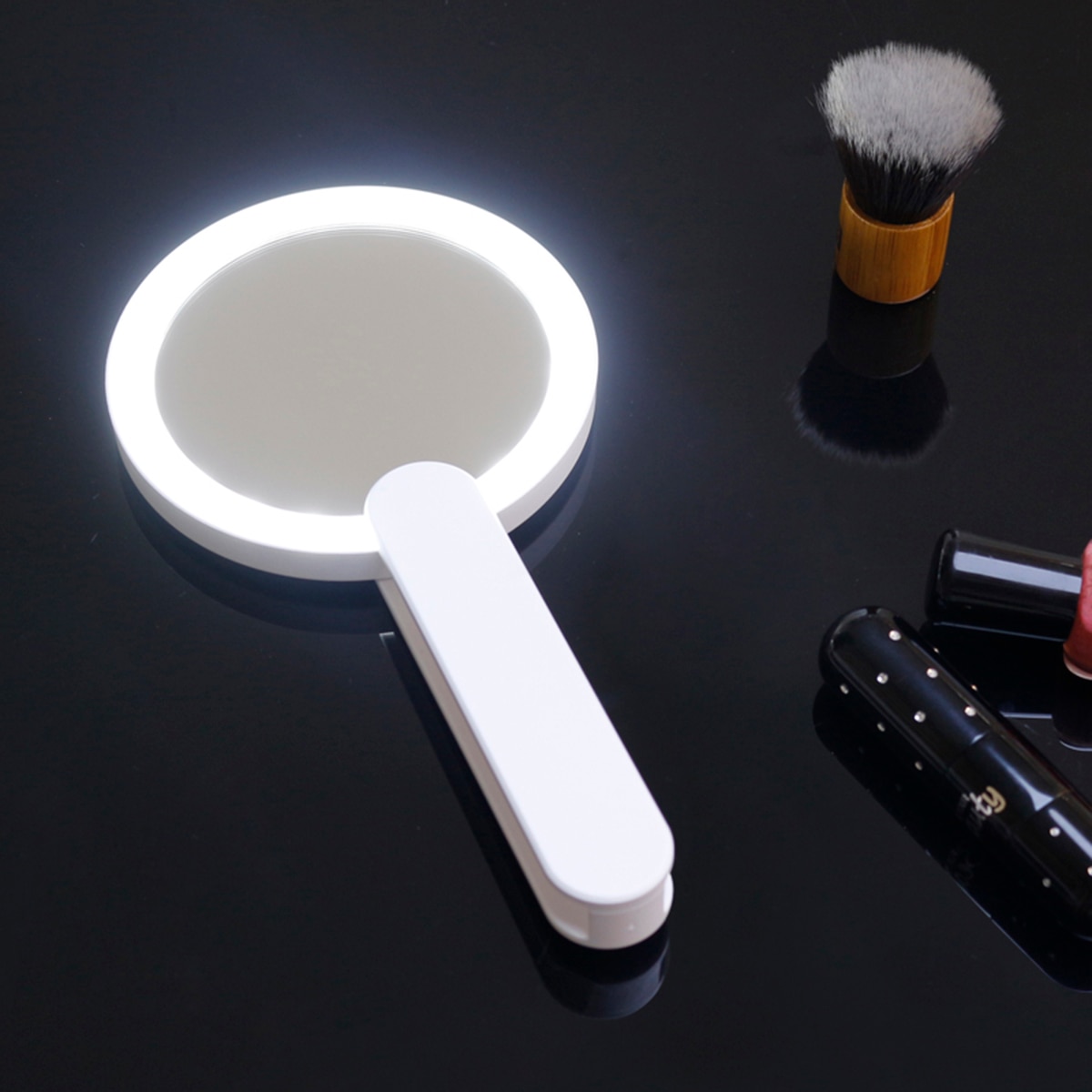 Espelho de Maquilhagem com Luz Led x7 BBM-20013 Branco-5