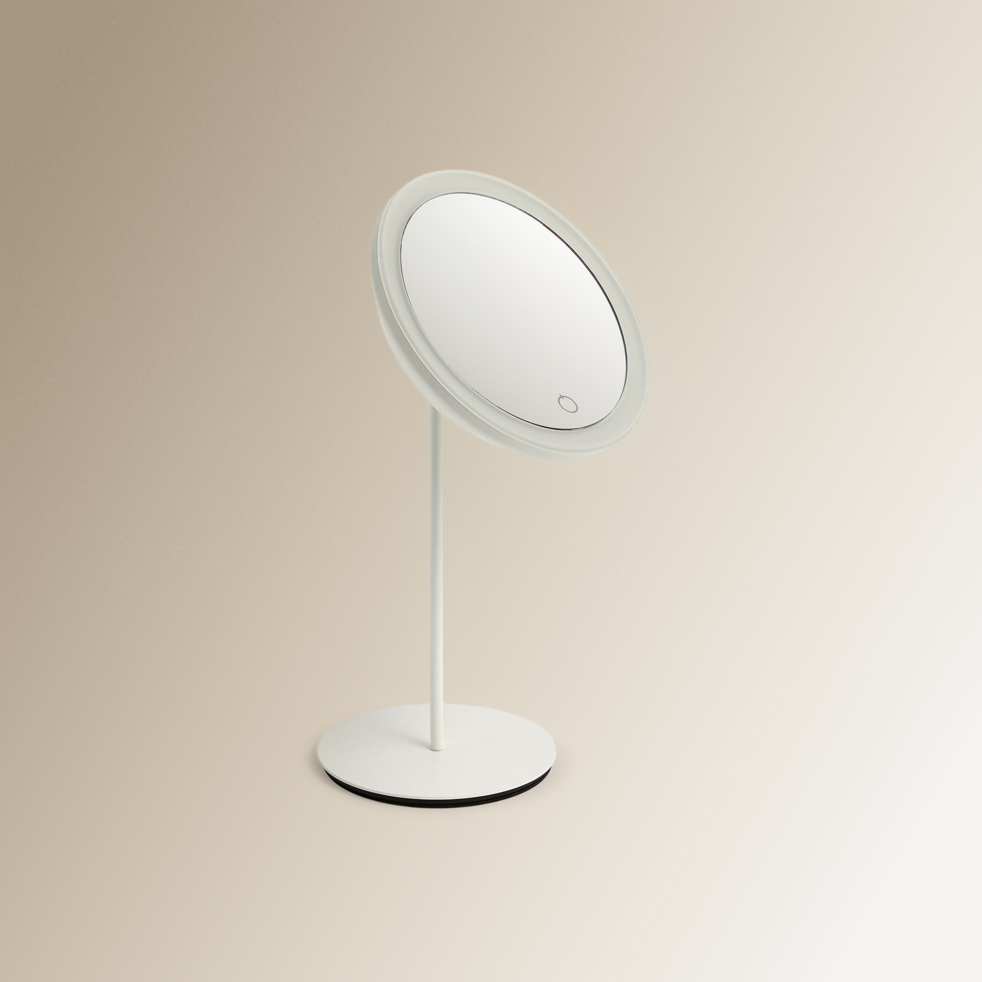 Espelho Cosmético de Mesa com Luz e Aumento x7 Octavia Branco-2