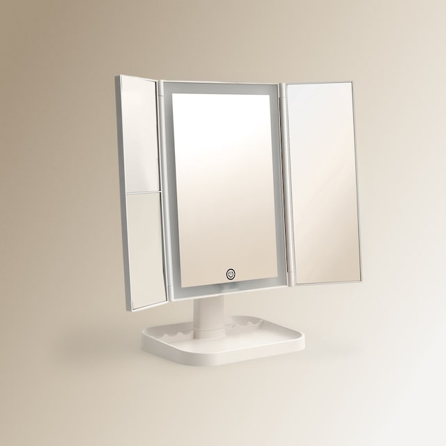 Imagen 0 de Espejo Cosmético de Sobremesa con Luz y Aumento X3 Hollywood El Corte Inglés