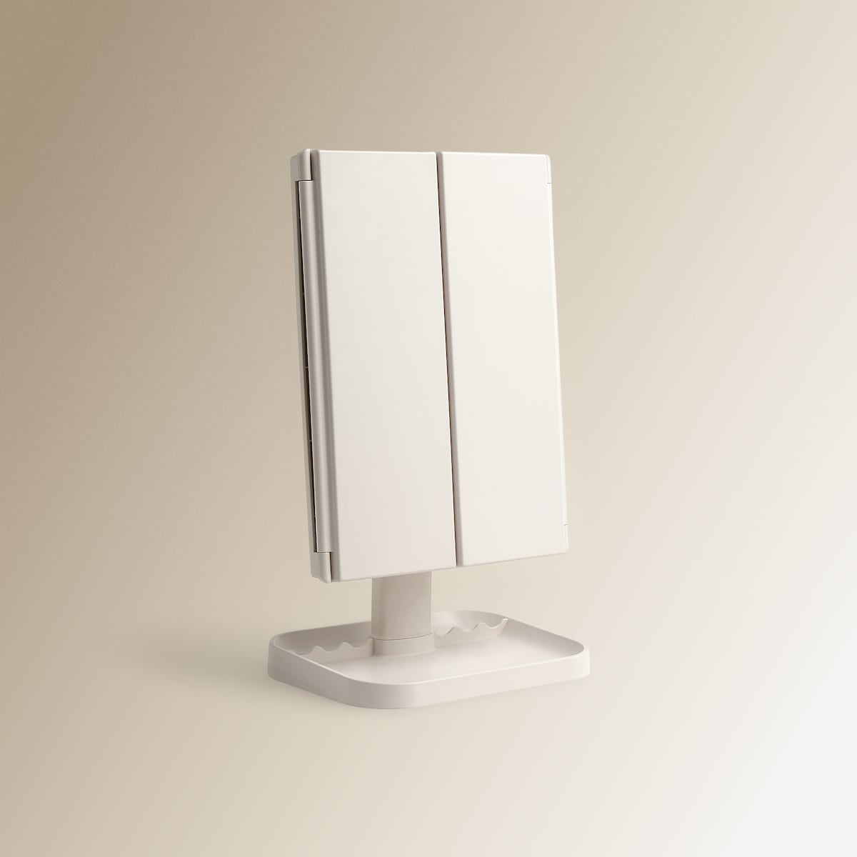 Espejo Cosmético de Sobremesa con Luz y Aumento X3 Hollywood El Corte Inglés Blanco-6