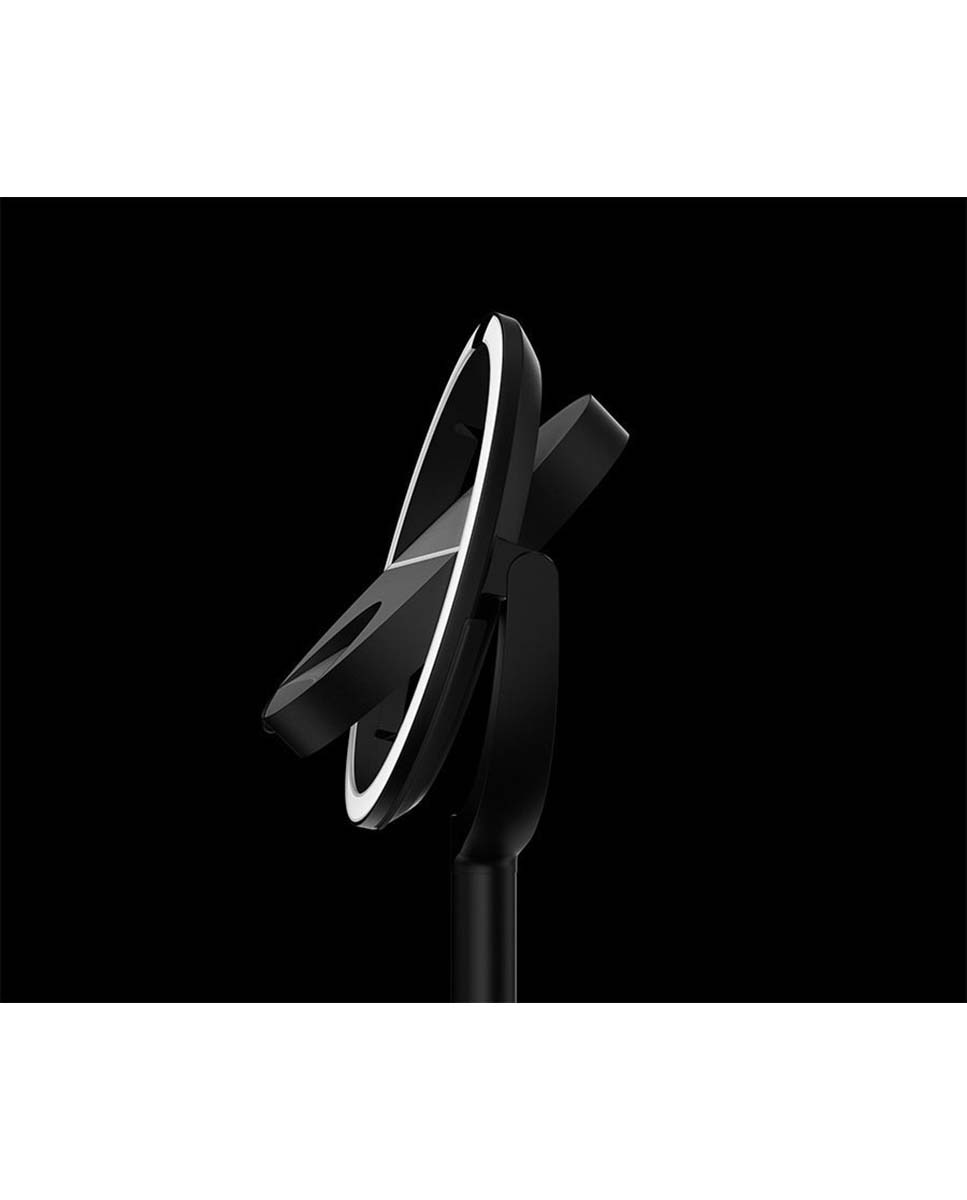 Imagen 6 de Espejo cosmético sobremesa con luz led - Negro mate Negro mate