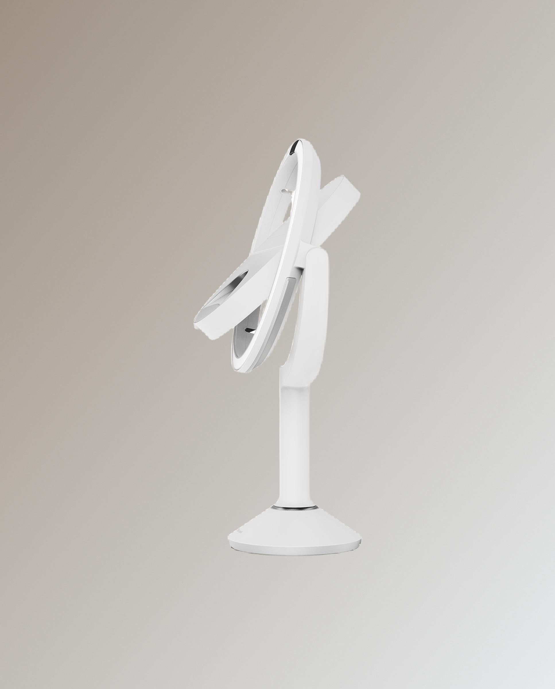 Imagen 3 de Espejo cosmético sobremesa con luz led - Blanco mate Blanco mate