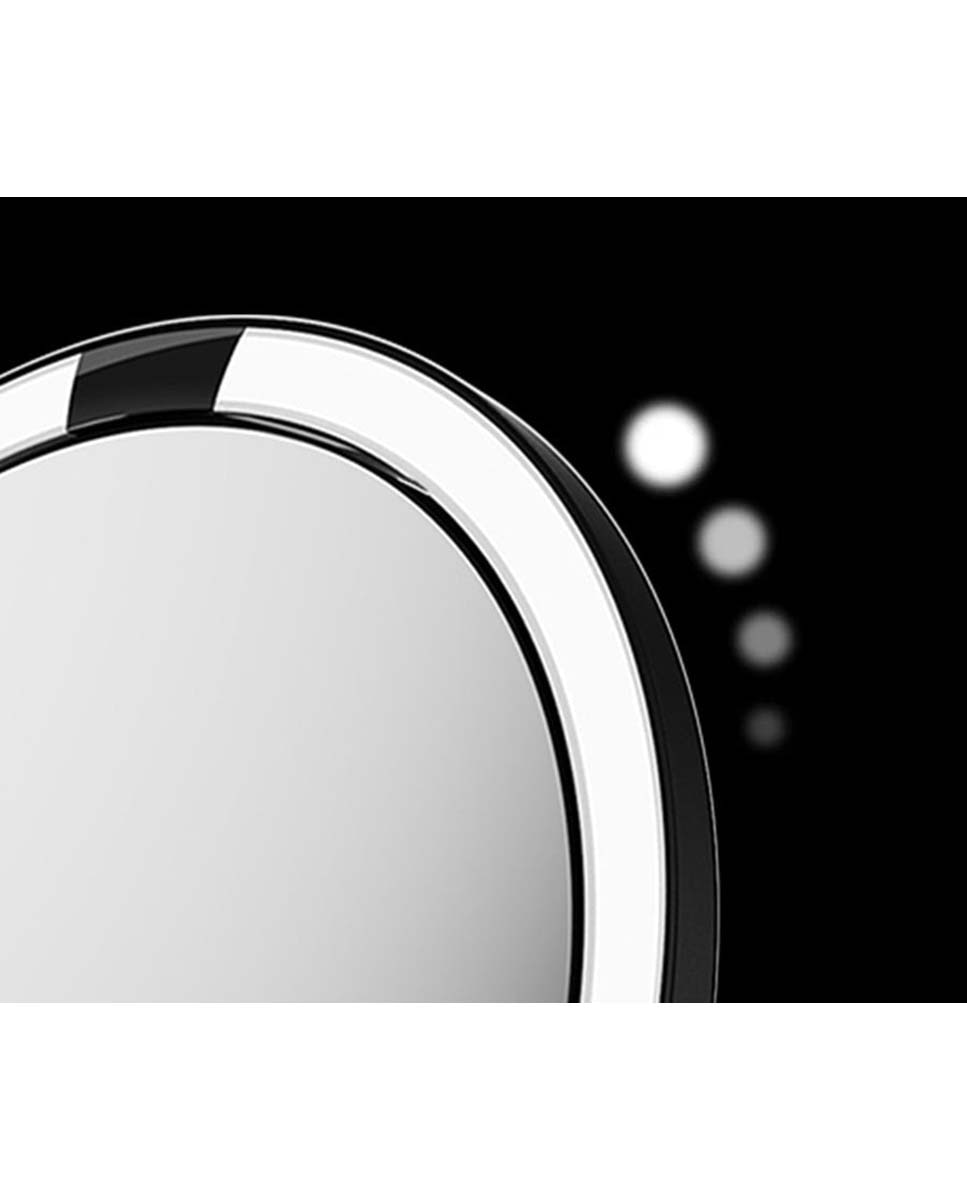 Imagen 6 de Espejo cosmético sobremesa con luz led - Blanco mate Blanco mate