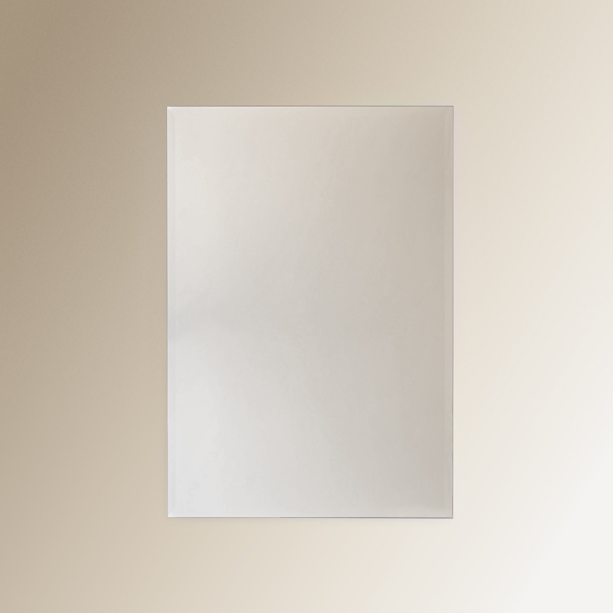 Espelho de Casa de Banho Retangular Edge Transparente-1