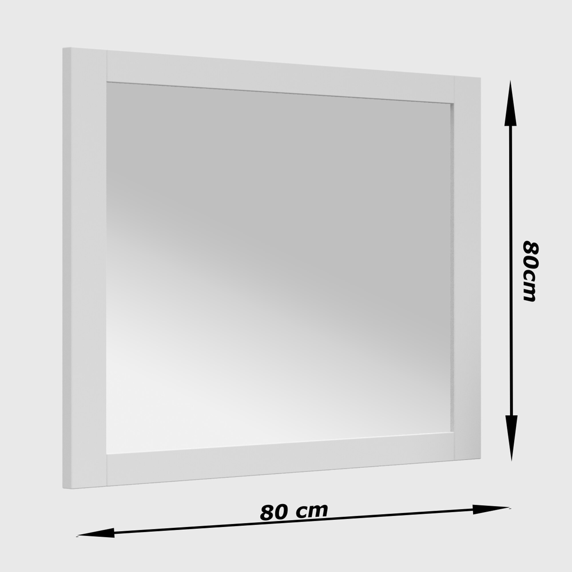 Espejo Zeus Ordóñez Baño - Blanco mate 60 cm Blanco mate-6