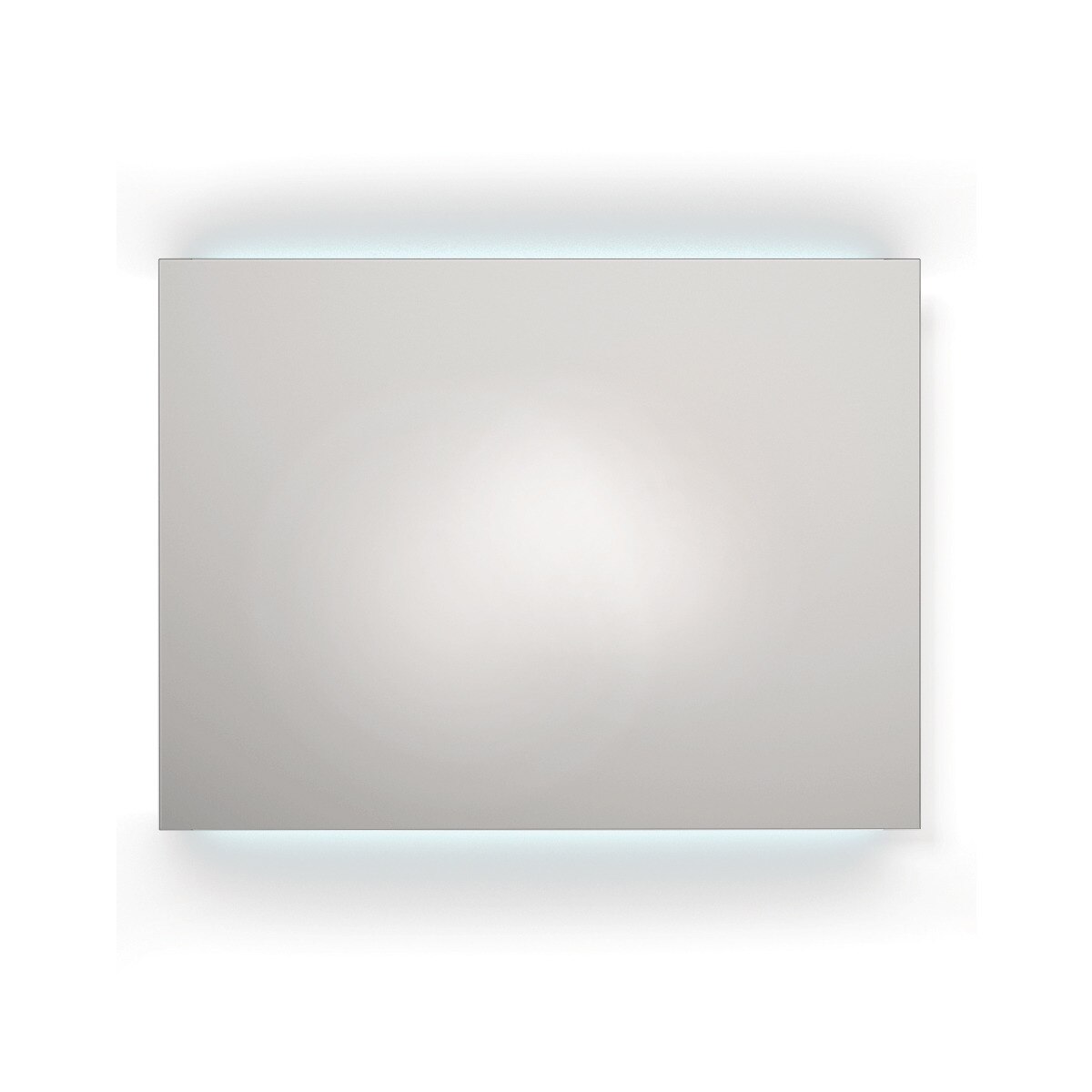 Espelho de casa de banho rectangular com LED integrados superior e inferior 60 cm Disbainu 1