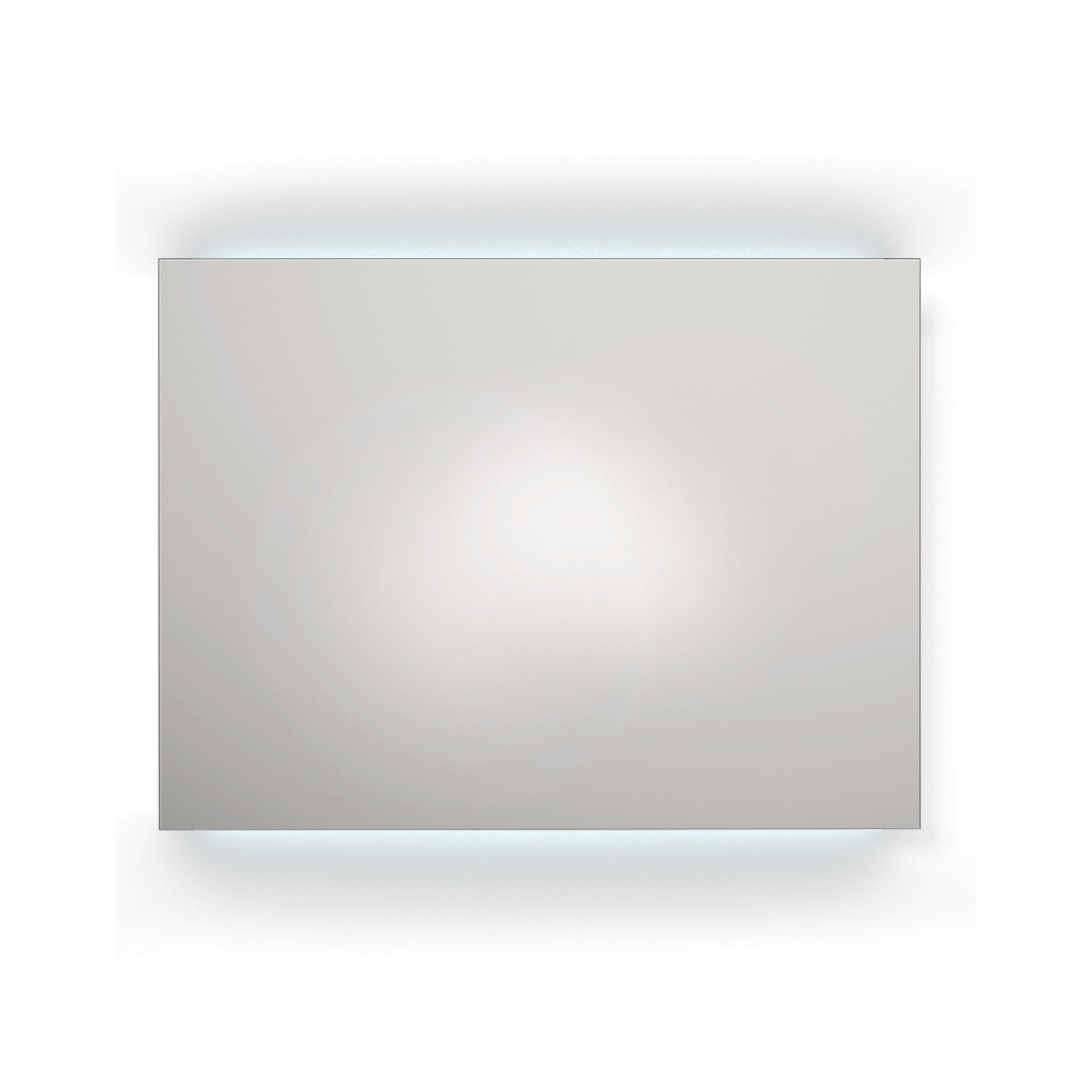 Imagem 0 de Espelho de casa de banho rectangular com LED integrados superior e inferior 60 cm Disbainu