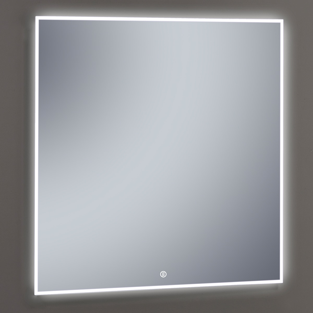 Imagem 0 de Espelho de casa de banho rectangular com anti embaciamento e luz LED perimetral Kira Xpertials