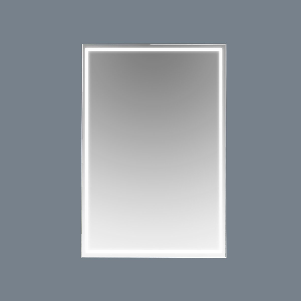 Espelho de casa de banho rectangular com LED perimetral Eli 2