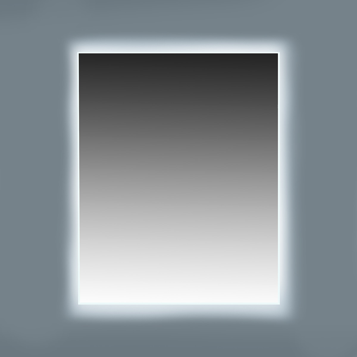 Imagem 0 de Espelho de casa de banho rectangular com LED perimetral Kira