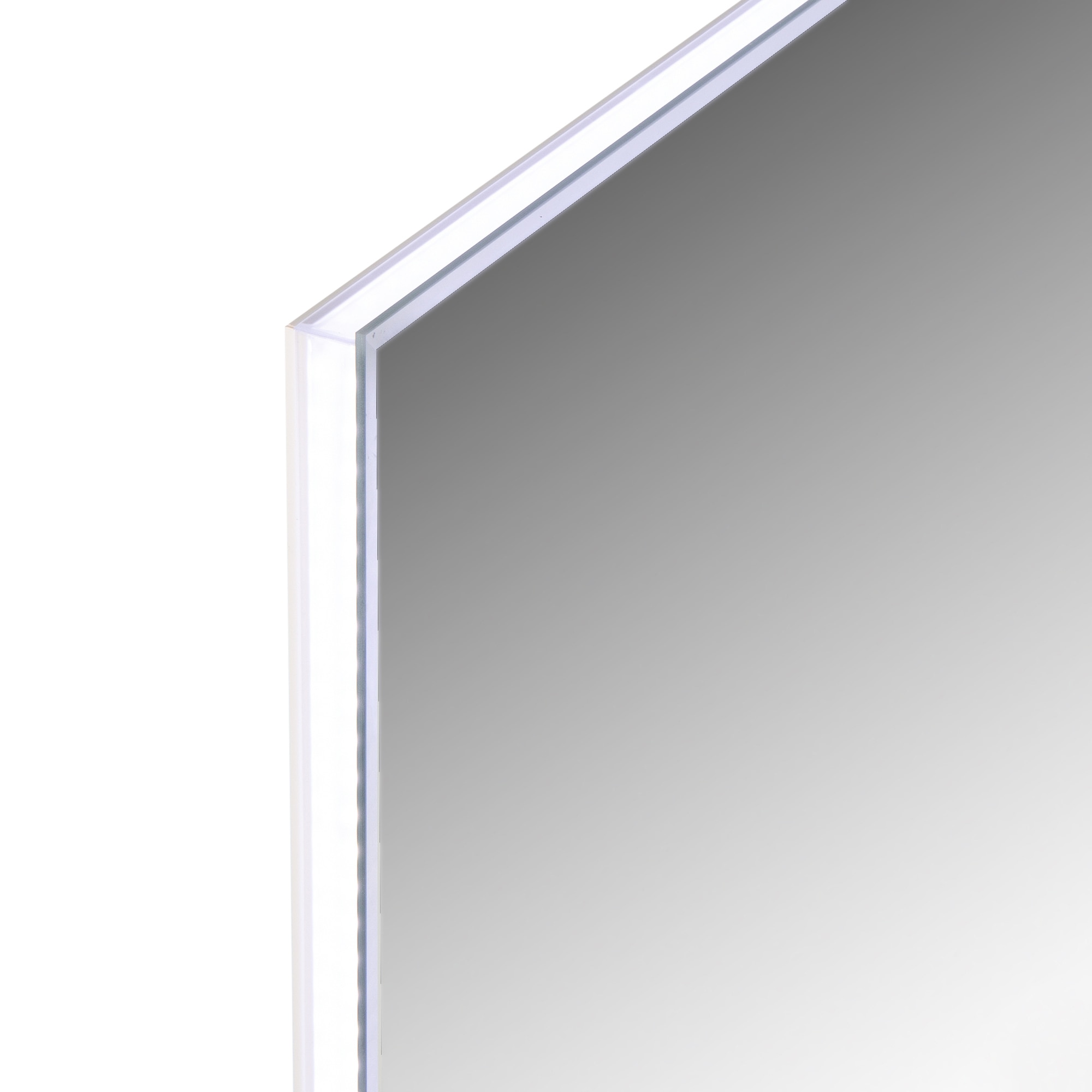 Espelho de casa de banho rectangular com LED perimetral Kira 2