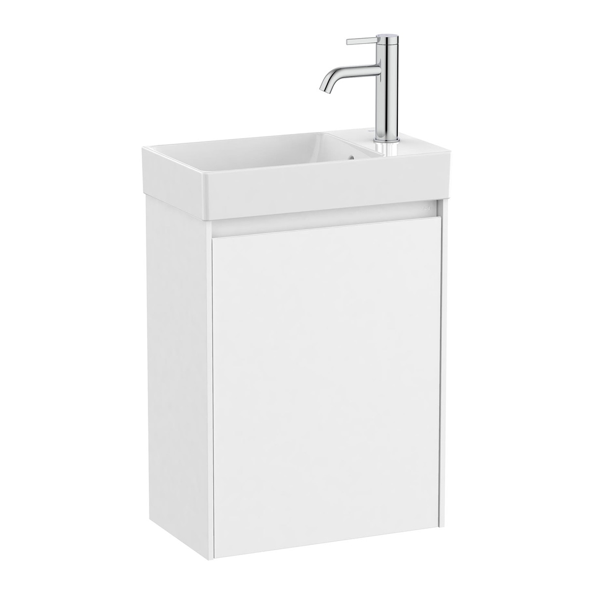 Roca - Mueble de baño con 1 puerta y lavabo para grifo lateral Ona Roca.