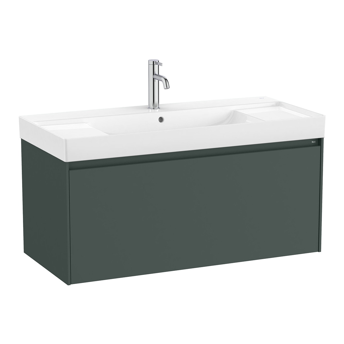 Mueble de baño con 1 cajón Ona Roca - Verde Verde-1