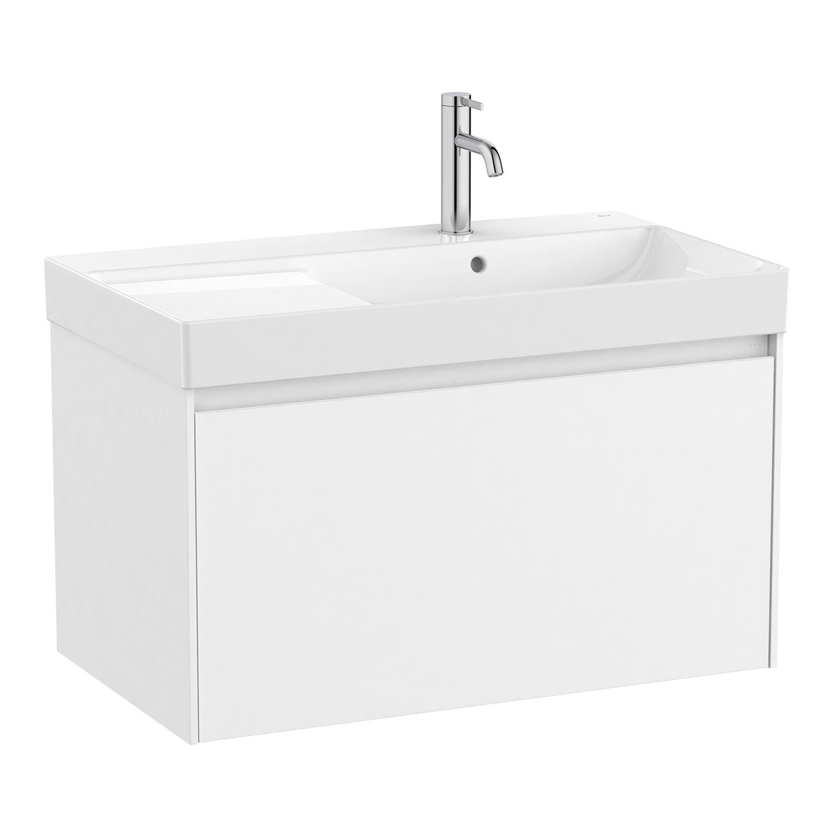 Roca - Mueble de baño con 1 cajón y lavabo a la derecha Ona Roca.