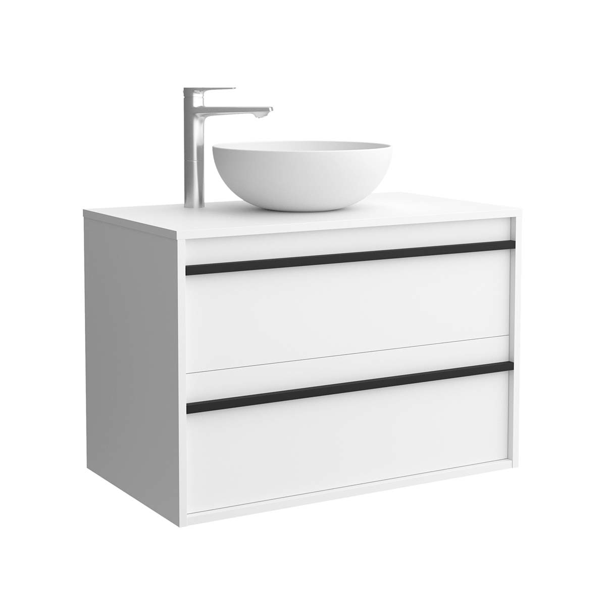 Salgar - Mueble de baño con 2 cajones y encimera Attila Salgar.