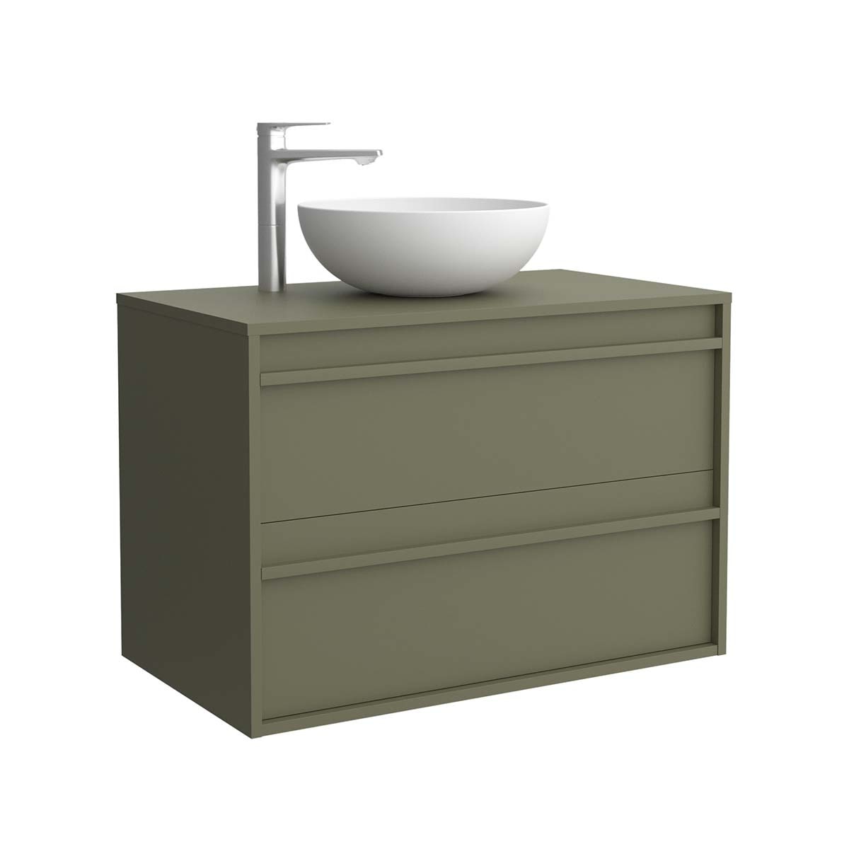 Salgar - Mueble de baño con 2 cajones y encimera Attila Salgar.