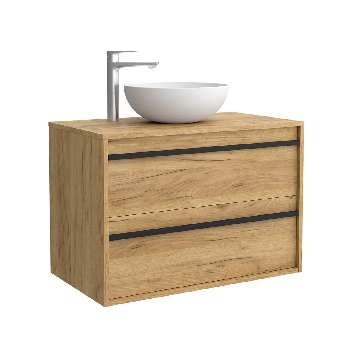 Salgar - Mueble de baño con 2 cajones y encimera Attila Salgar.