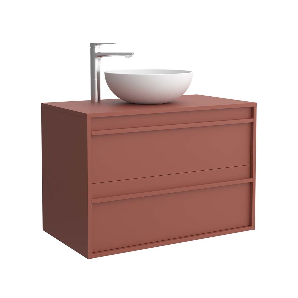 Salgar - Mueble de baño con 2 cajones y encimera Attila Salgar.