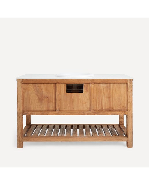 Mueble de baño con 5 cajones, encimera y lavabo Opium El Corte Inglés 6