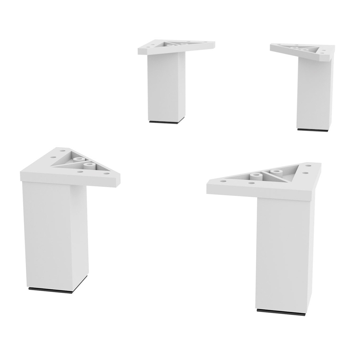 Salgar - Juego de 4 patas para muebles de baño con 3 cajones Salgar.