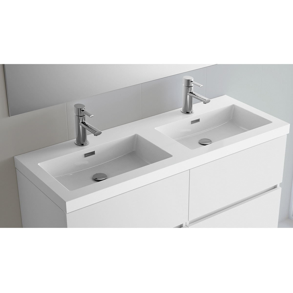 Salgar - Lavabo doble para encimera Toscana Salgar.