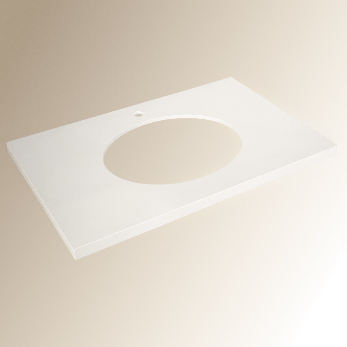 Bancada para móvel de casa de banho Opium Branco-3