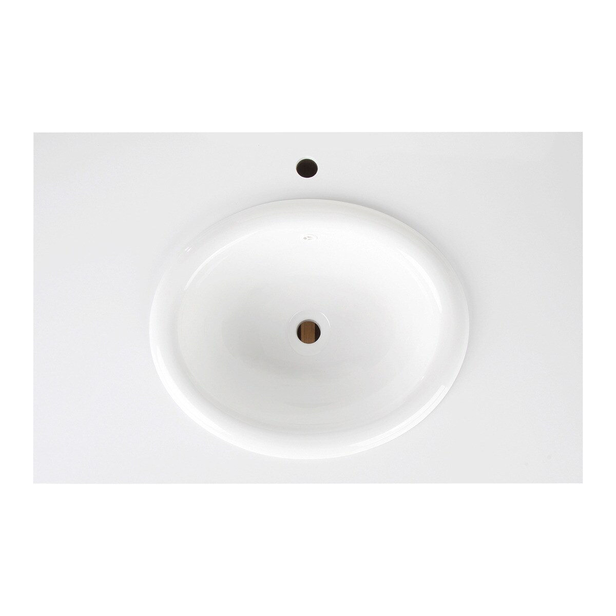 Bancada para móvel de casa de banho Opium Branco-7