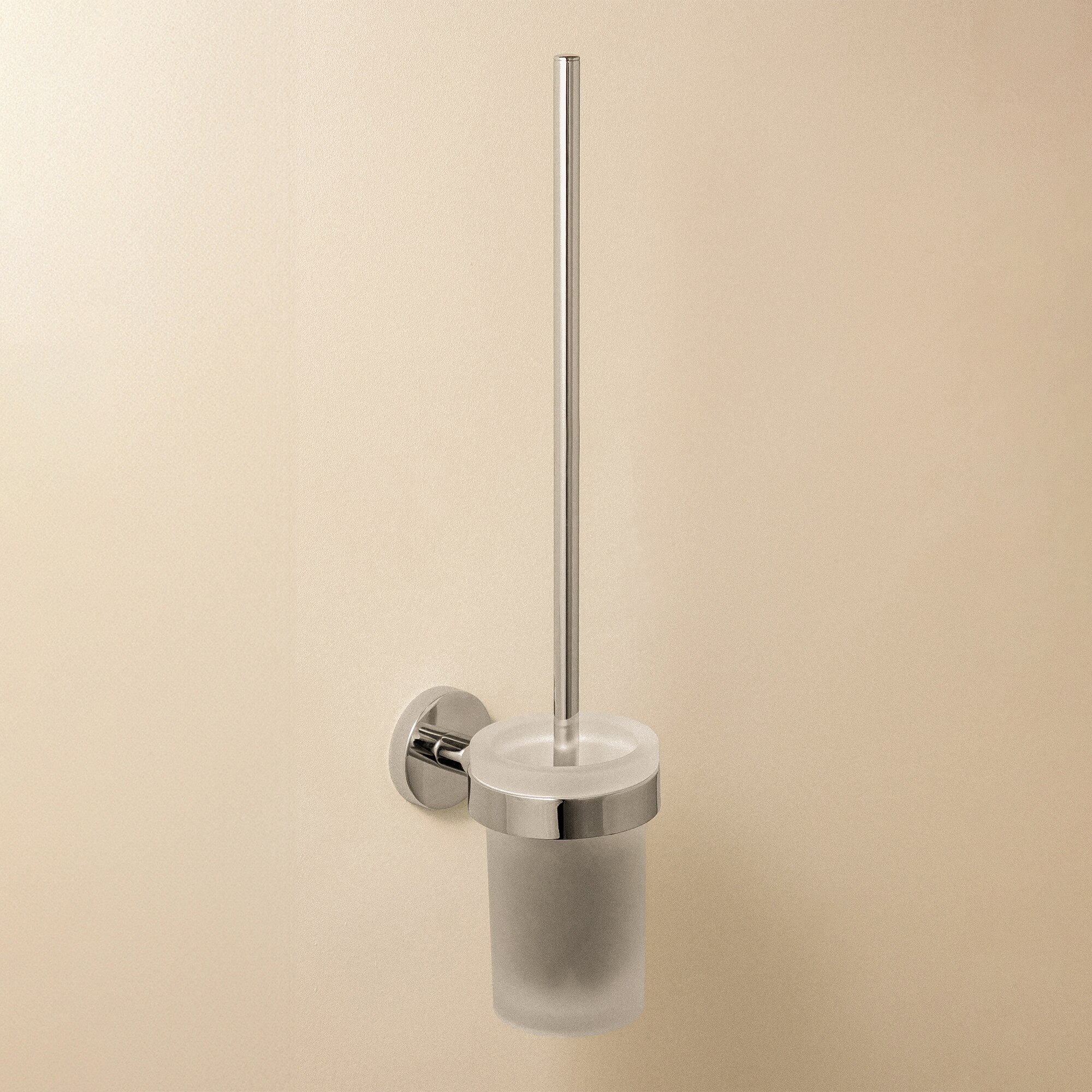 Escobillero de pared de vidrio Start Cosmic - Cromo Cromo-1