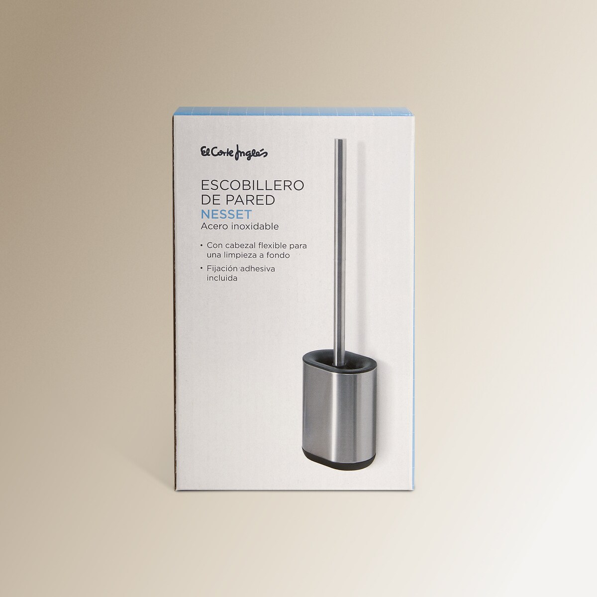 Escobillero de suelo o pared Murat El Corte Inglés Gris-5