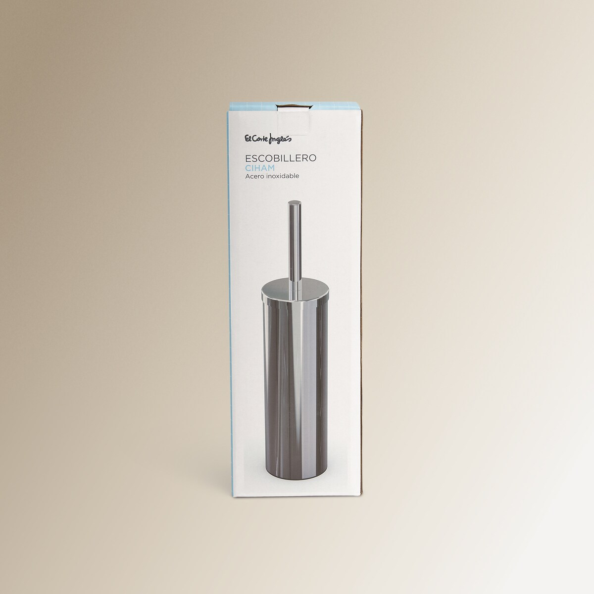 Escobillero de pie Ciham El Corte Inglés Cromo-4