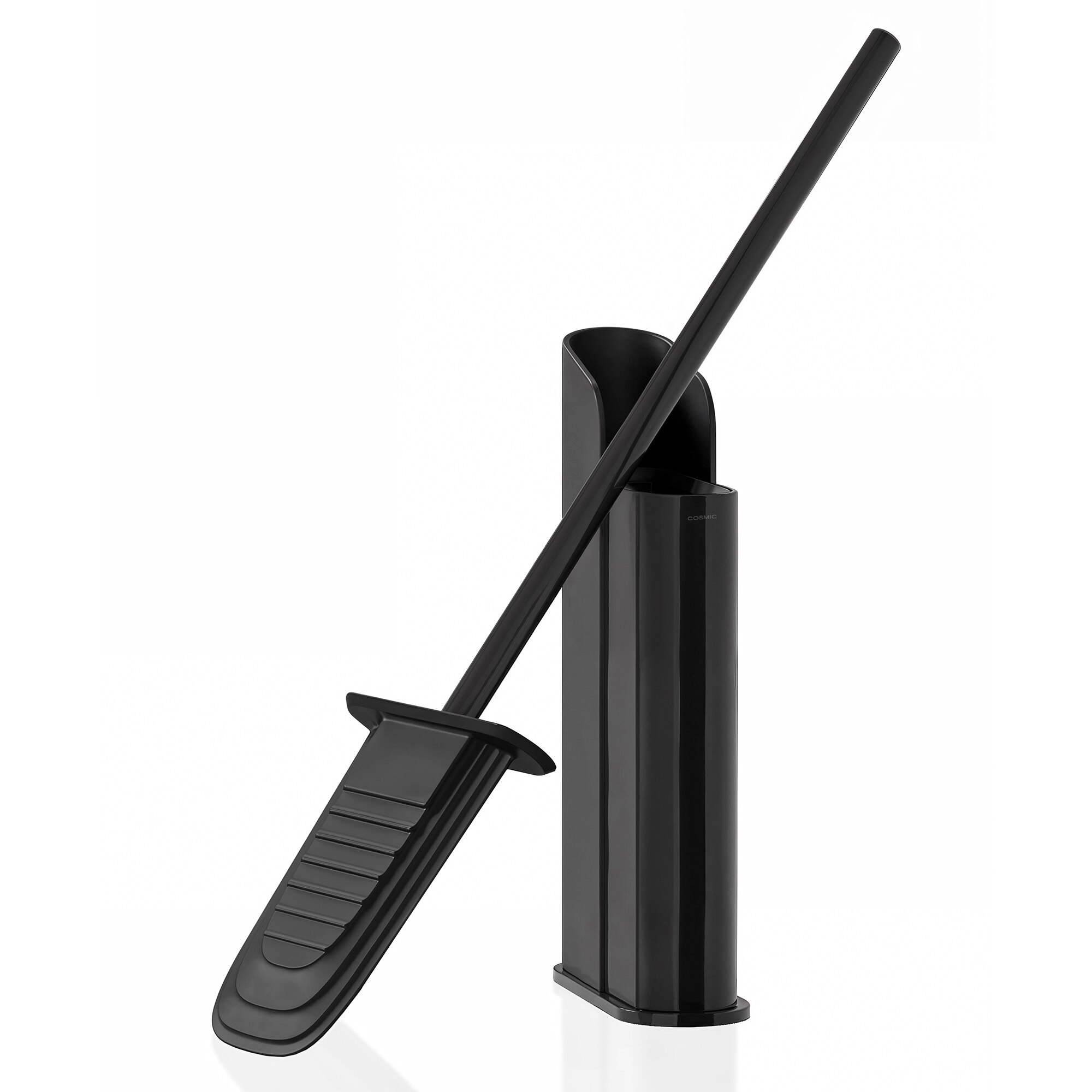 Escobillero de suelo/pared Flat Cosmic - Negro mate Negro mate-2
