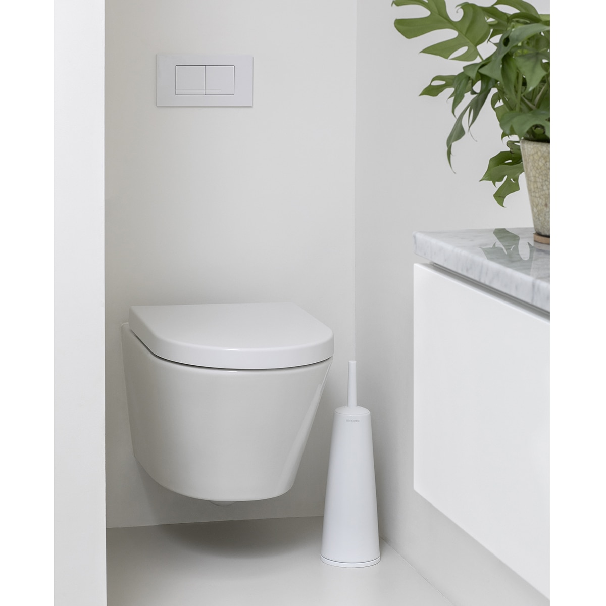 Imagen 4 de Escobillero de suelo ReNew Brabantia - Blanco Blanco