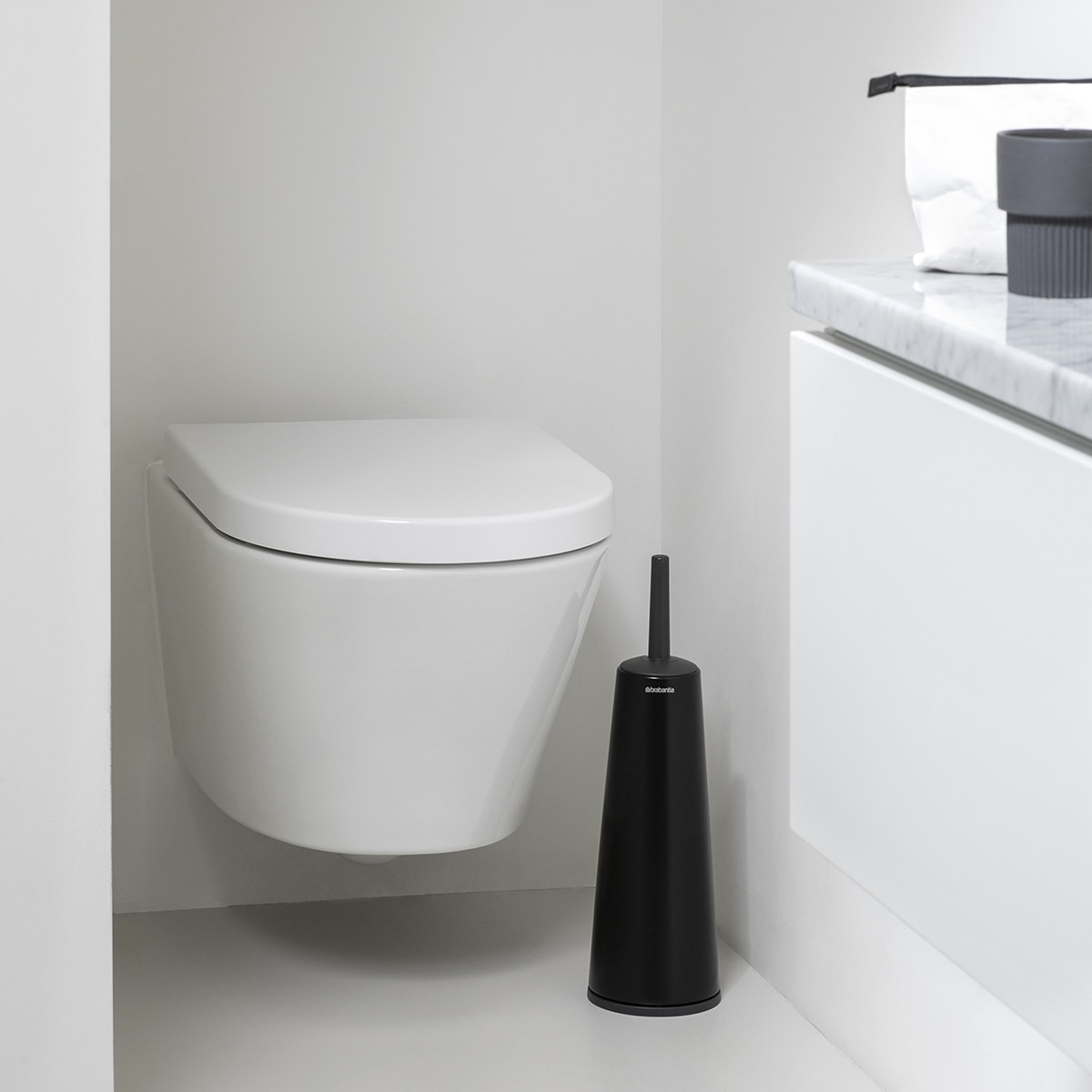 Imagen 4 de Escobillero de suelo ReNew Brabantia - Negro mate Negro mate