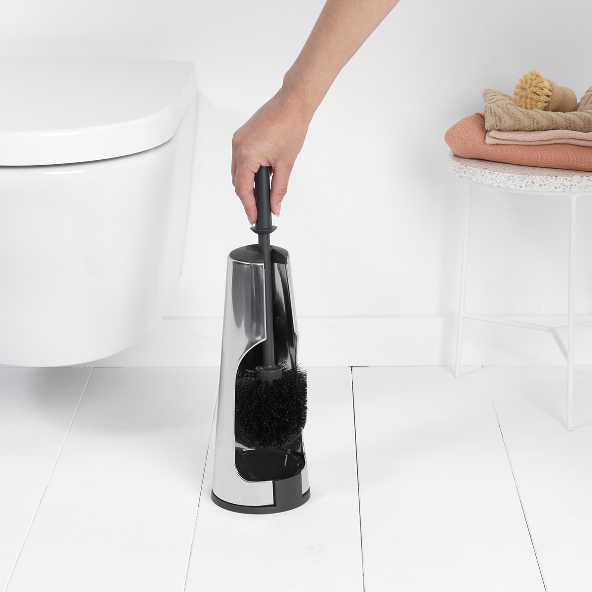 Imagen 2 de Escobillero de suelo ReNew Brabantia - Cromo Cromo