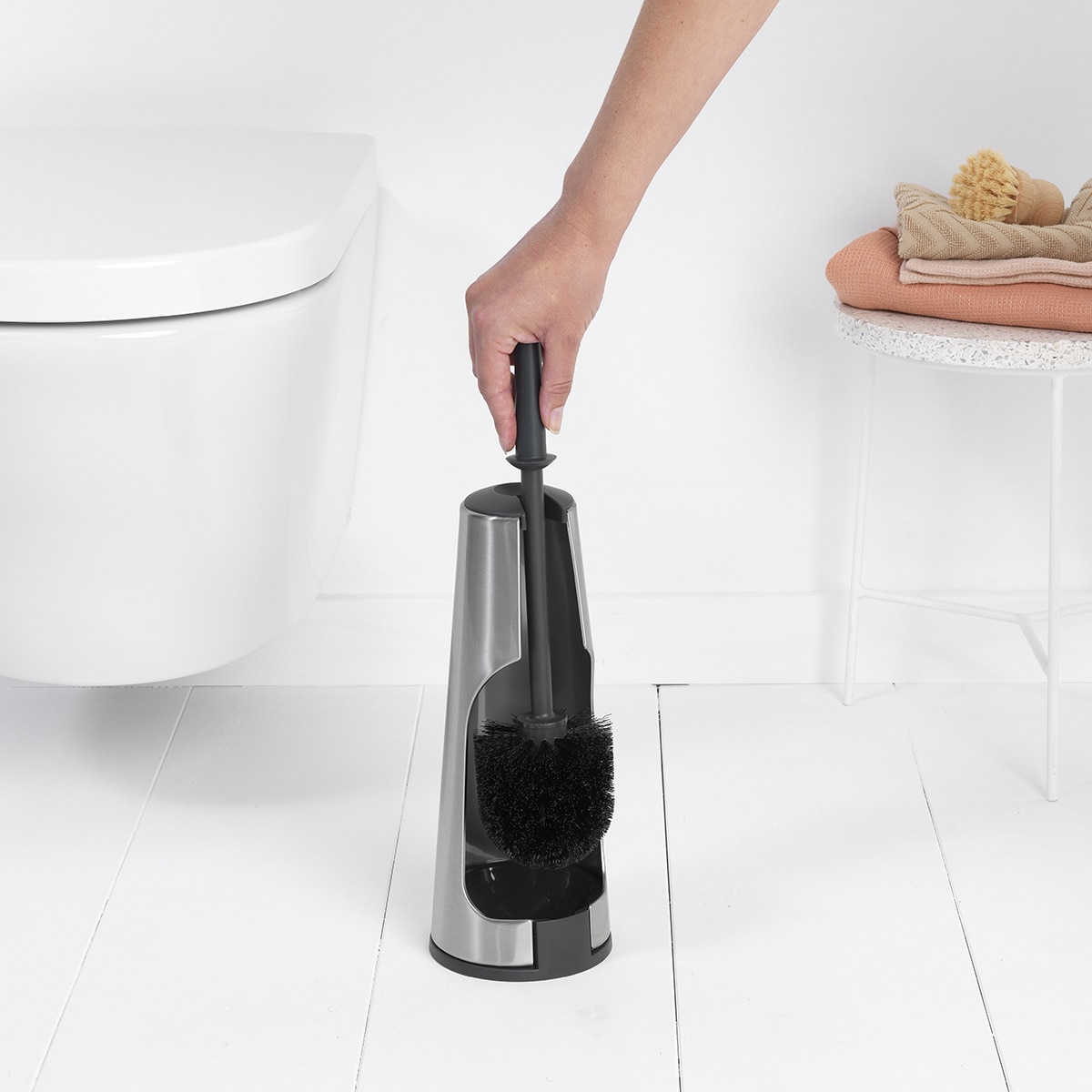 Imagen 2 de Escobillero de suelo ReNew Brabantia - Cromo mate Cromo mate