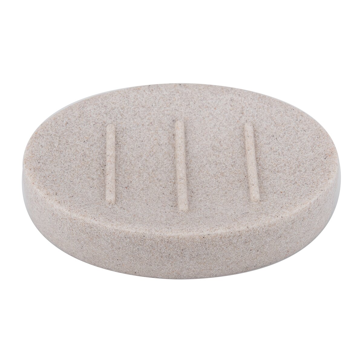 Jabonera de resina para baño Basics El Corte Inglés Beige-1