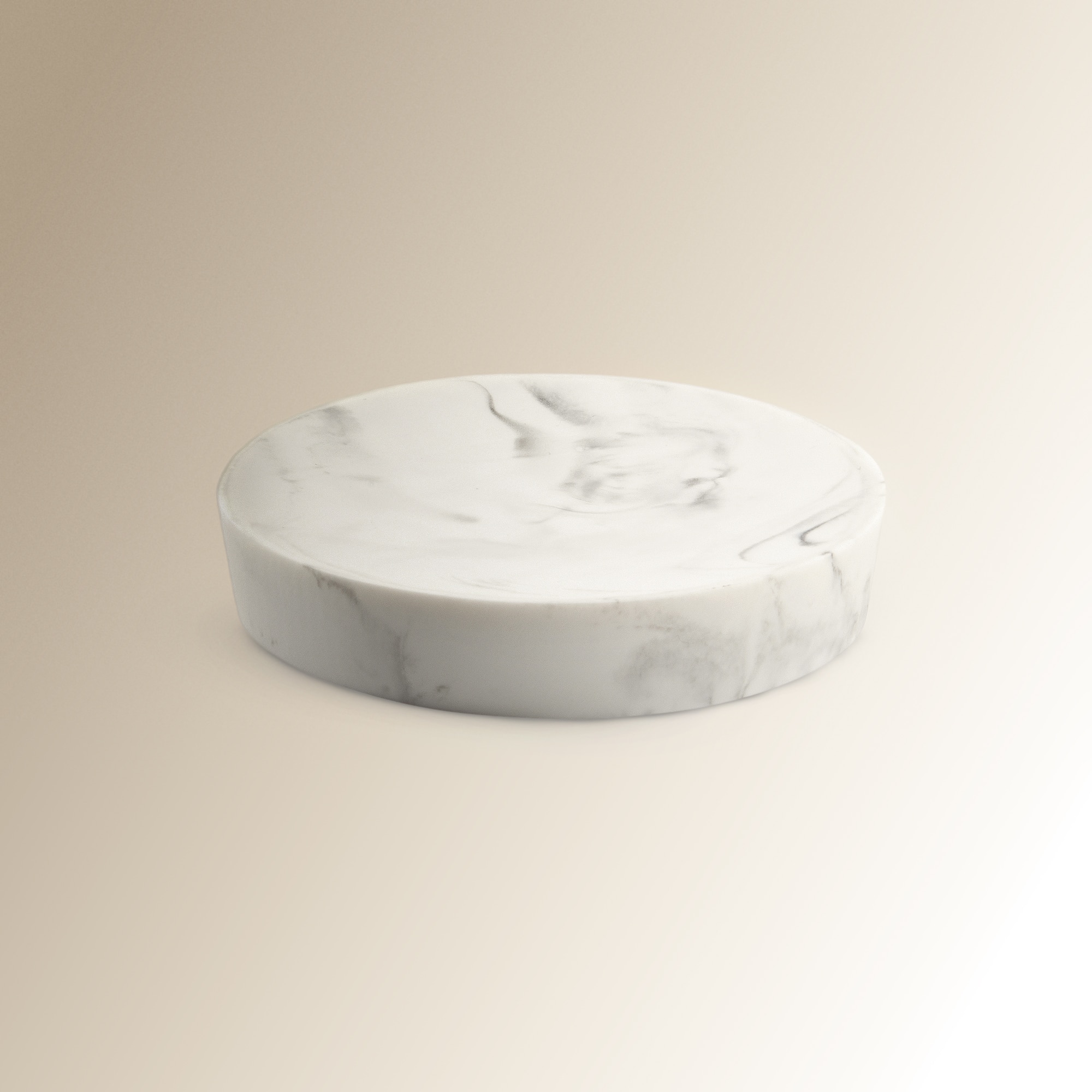 Saboneteira para bancada Beida Branco-1