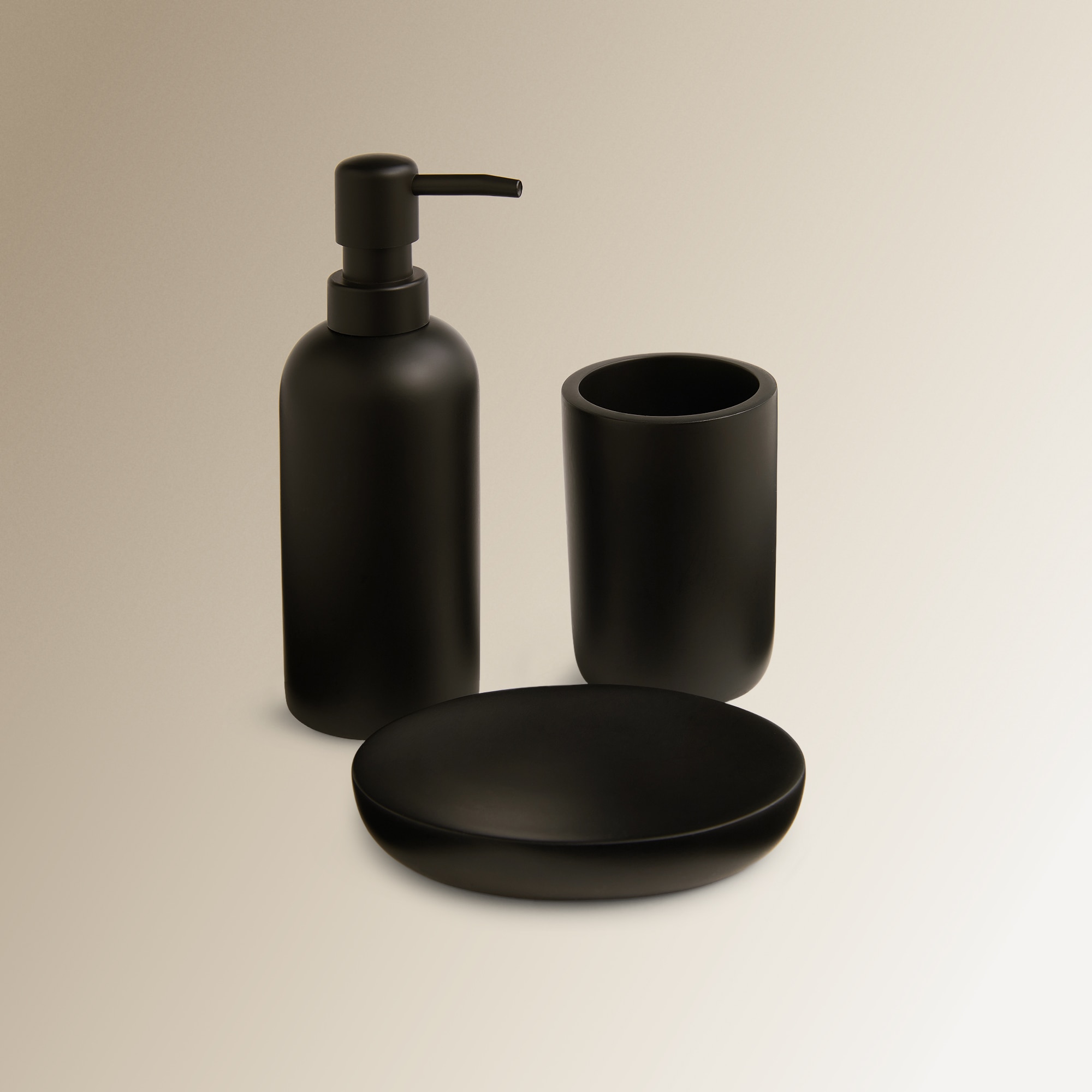 Jabonera para encimera Talco El Corte Inglés - Negro Negro-4