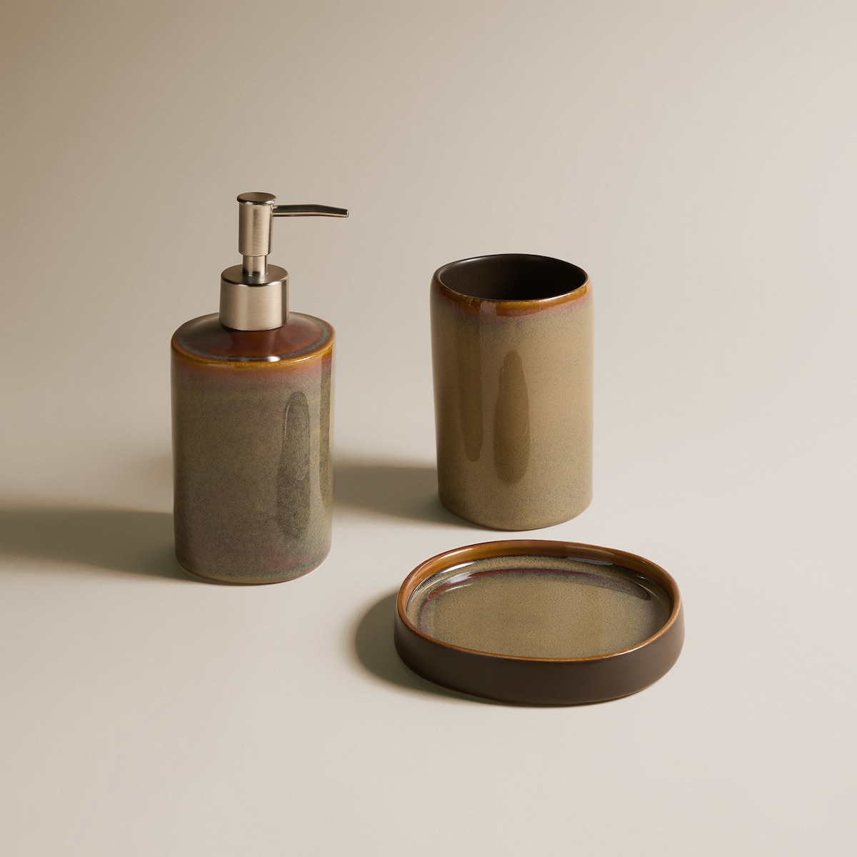 Saboneteira para Bancada Sintra Castanho-3